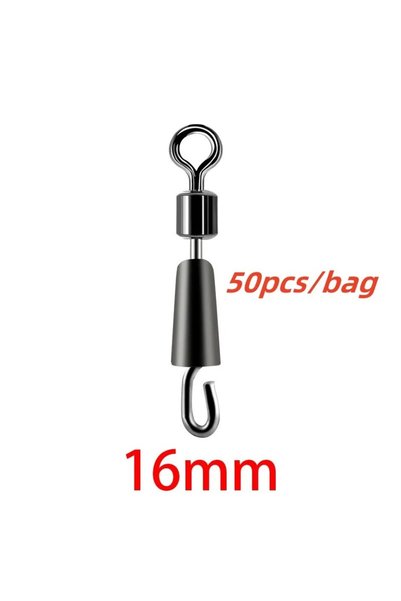 Choice 16mm-50pcs 30/50PCS Bearing Swivels Ball Bearing Swivel Solid Rings Fi...