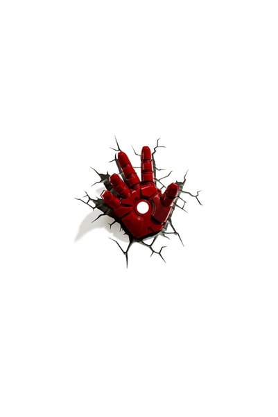 Choice About 12CM D HOT Sale 3D Wall Breaking Iron Man, Captain America, Deco...