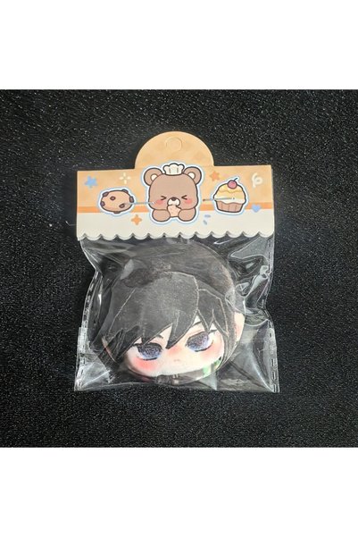 BANDAI I Demon Slayer cartoon cute adorable merchandise badges plush puffy pi...