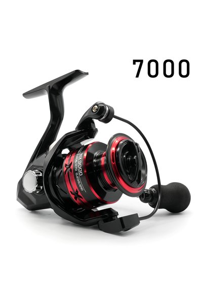 Choice بكرة صيد 7000 ROOBLINOS NX 5.2:1 1000-6000 بقوة سحب قصوى 9 كجم بكرة دو...