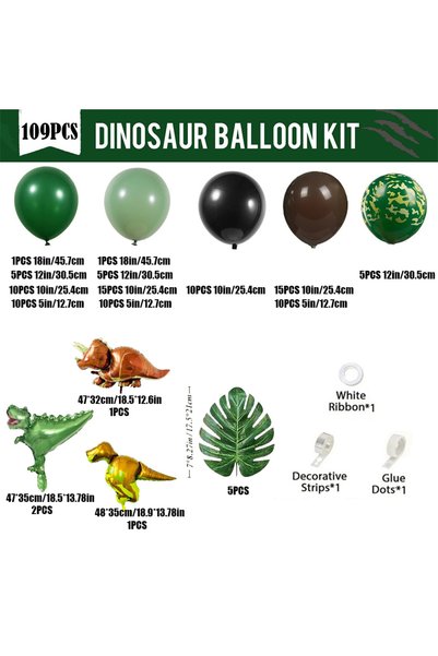 Choice oval as the pictures 109pcs Dinosaur Cute Dino Sage Green Brown Camouf...