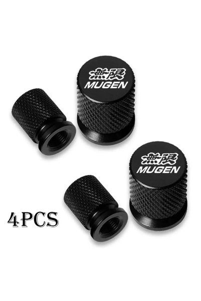 Choice Mugen 4Pcs Car Wheel Tire Valve Caps Tyre Stem Covers Airdust Waterpro...