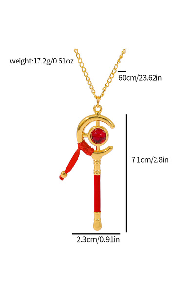 BANDAI XL2710 New Anime Necklace Frieren Magic Wand Decoration Cosplay Props ...