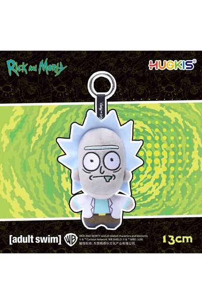 Choice Rick HUGKIS Official Rick And Morty Plush Keychains Stuffed Doll Penda...