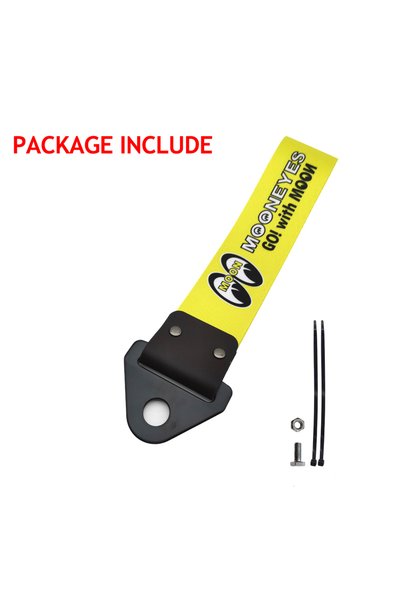 Choice 10 JDM Racing Culture Style Tow Strap Universal Race Towing Car Motorc...