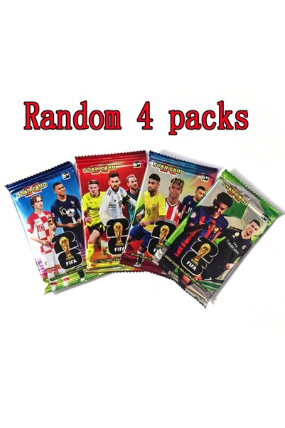 Choice Random 4psc In Stock Panini 2026 New FIFA World Cup Soccer Cards Pack ...