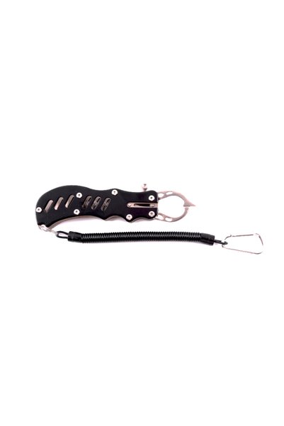 Choice black Portable Aluminum Alloy Fishing Grip For Fish Lip Gripper Grabbe...