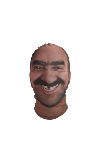 Choice A 1 PC Funny Meme Full Face Mask Mesh Visor Prank Head Cover Internet ...