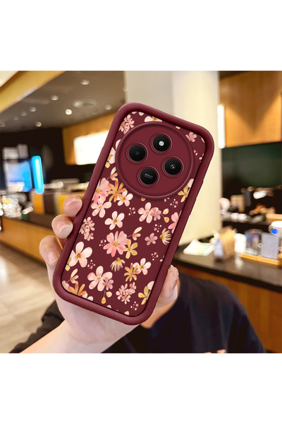 CHICASELUX غطاء هاتف Redmi 14C متوافق مع شبكات 4G/5G، عالي الجودة، بتصميم زهو...