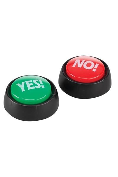 Choice 2pcs 2Pcs Yes No Buzzer Buttons with Sound Game Buzzer Quick Answer Bu...