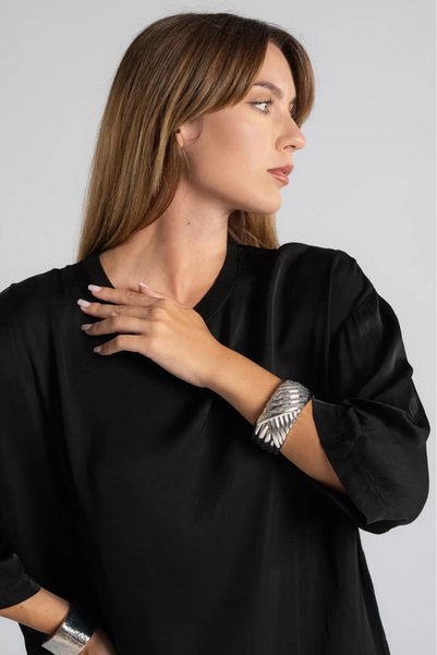 Marilyn Boutique Βραχιόλι Ανάγλυφη Πλέξη