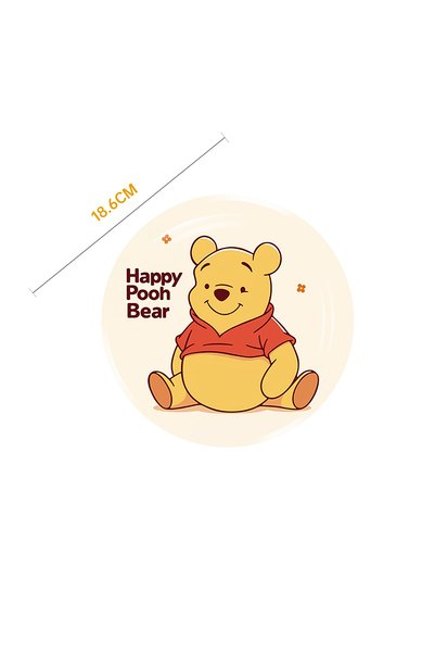 Choice 7inch plate-10pcs Winnie the Pooh Disposable Party Tableware Paper Pla...