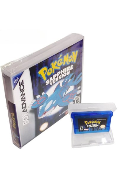 Choice USA English Pokémon 32 Bit Video GBA Game Card Bundle USA Version Ruby...
