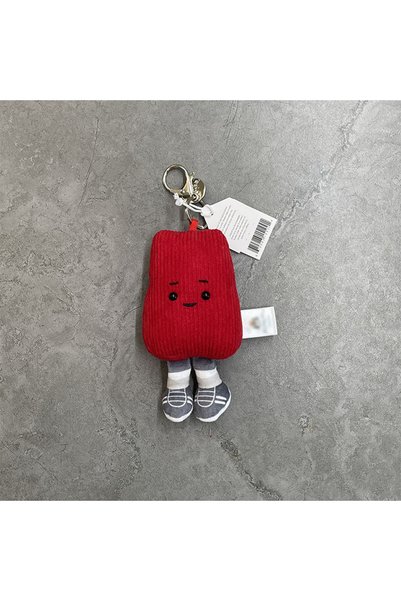 Choice Red card Bat Charm, Mummy Keychain, Watermelon Plush Toy, Macaron Plus...