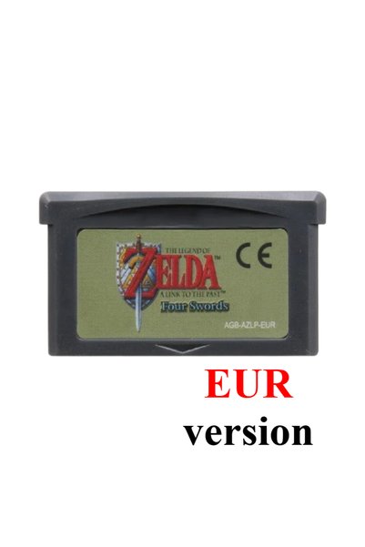 BANDAI EUR-FOUR SWORDS 32 Bit Video GBA Game Cartridge Game Console Game Card...