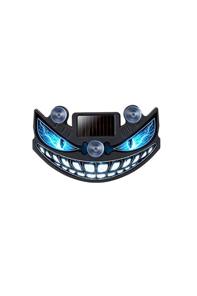 Choice Q06 Solar Dynamic Neon Atmosphere Lamp LED Devil Eye Car Light Wireles...