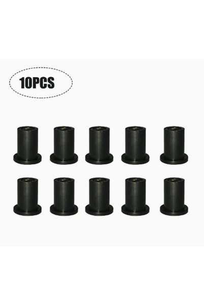 Choice M4 Motorcycle Windshield Mounting Kit 10PCS M4 M5 M6 Rubber Well Nuts ...