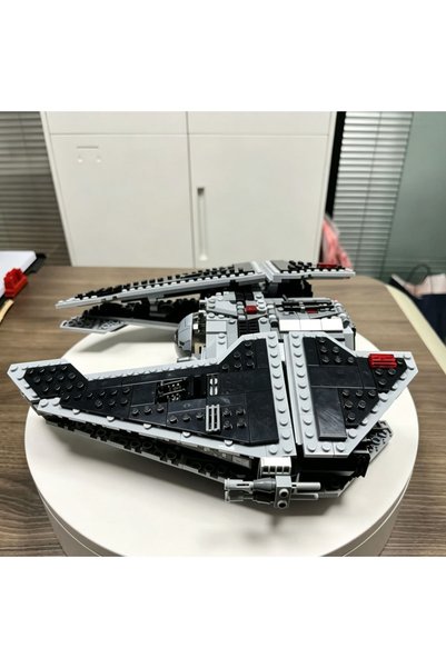 Choice NO BOX 748PCS MOC Star Battle Fighter Aircraft Model Creative Building...