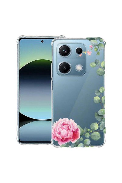 bestcase Husă Anti Shock Case For Xiaomi Redmi 17, Floral - Minimalist Camell...
