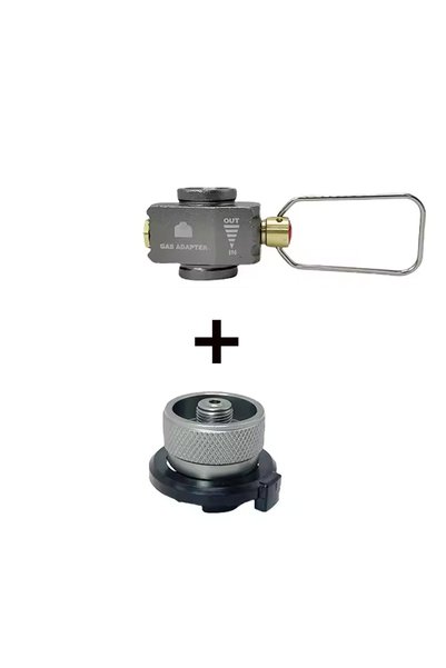 Choice Red Camping Stove Propane Refill Adapter Gas Burner Gas Filling Butane...