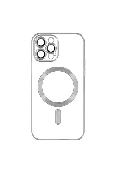 FONIX Husă tip MagSafe compatibilă cu Apple iPhone 16, placare electroplacată...