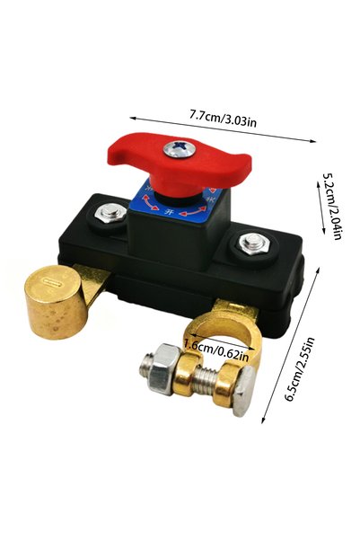 Choice B 12V/24V Car Battery Cut Off Switc h Disconnect Automatic Circuit Bre...
