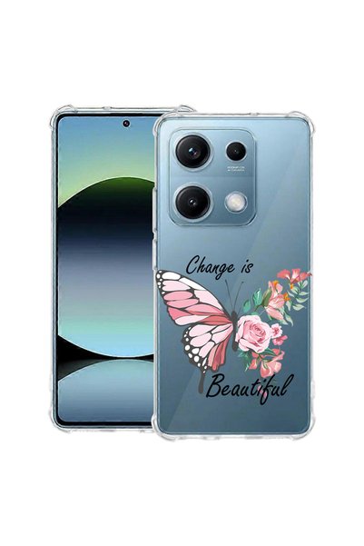 bestcase Husă Anti Shock Case For Xiaomi Redmi 17, Change is Beutiful, Protec...