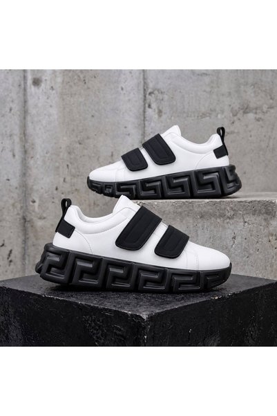 Streetstyle Adidasi barbati Greca confortabili, talpa inalta, PREMIUM - Sneak...