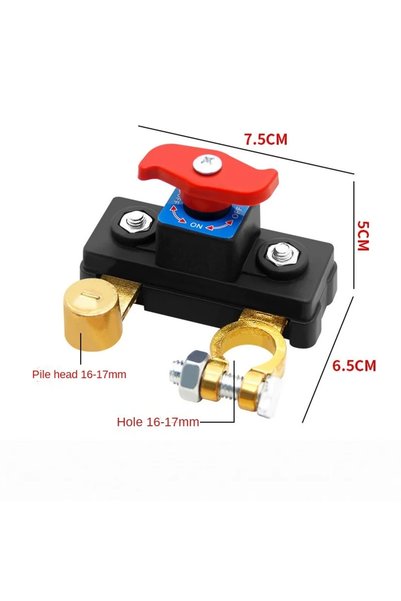 Choice Regular version Car Battery Cut Off Switch 12V/24V ﻿Disconnect Automat...
