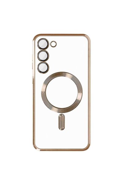 FONIX Husă tip MagSafe compatibilă cu Samsung Galaxy A56 5G, placare electrop...