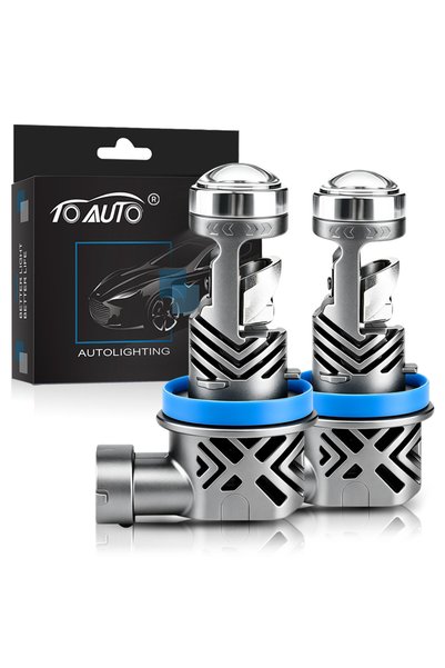 Choice H11 H8 H11 LED Headlight Lens Projector 30000LM Car Light Bulbs HB3 90...
