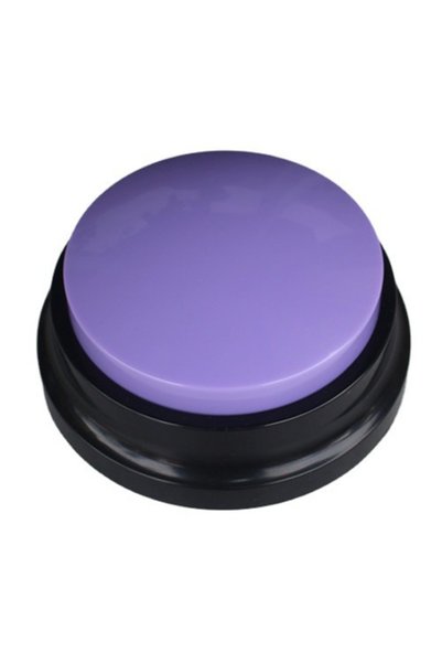 Choice purple Voice Recording Button Dog Buttons for Communication Pet Traini...