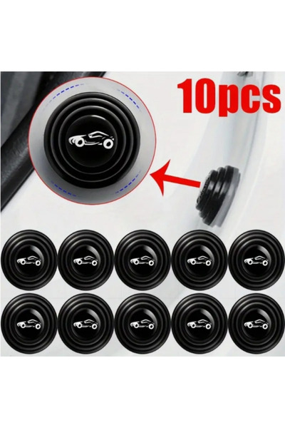 Choice 10pcs 10Pcs Car Door Shockproof Pad Silent Gasket Stickers Car Trunk S...