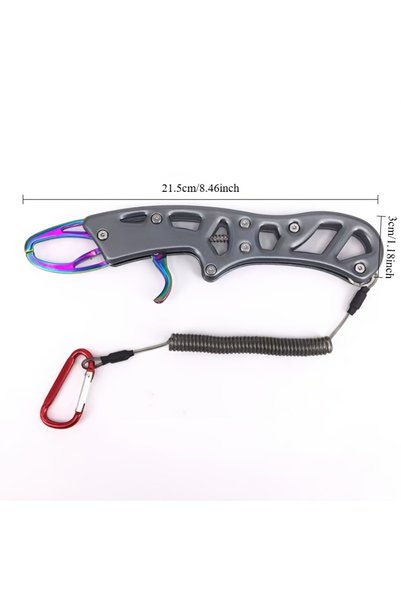 Choice Orange Lightweight Fish Lip Gripper, Corrosion Resistant Fishing Gripp...