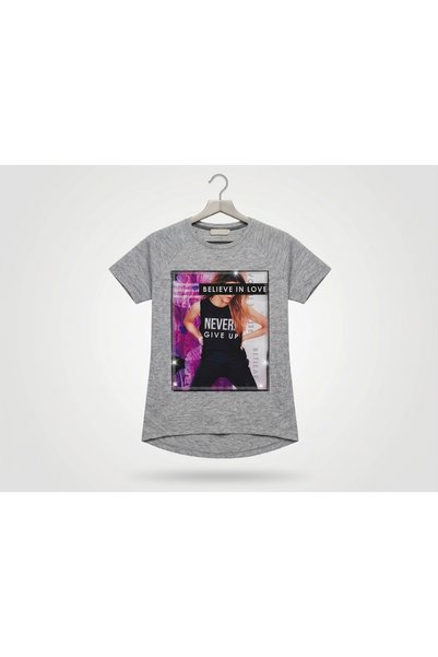 OEM Tricou cu strasuri pentru fete
