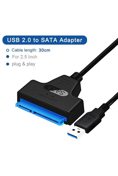 Choice USB2.0 to SATA Cable SATA to USB3.0 Adapter 5Gbps 2.5/3.5 Inch USB to ...