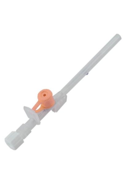 Prima Branule cu Valva si Cateter F.E.P. Radioopac PRIMA, 14G, Portocaliu, St...