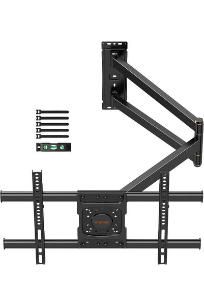 WHYFONE TV Wall Bracket Mount for 32-75 Inch TVs, Long Reach TV Wall Bracket ...