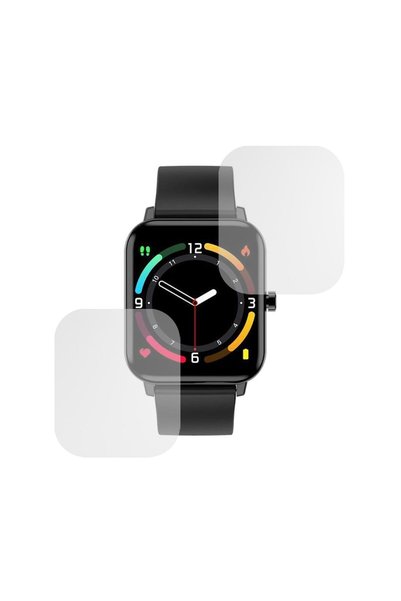 FONIX Set 2 x Film compatible with ZTE Watch Live, Matte InvisiFlex, Anti-Ref...