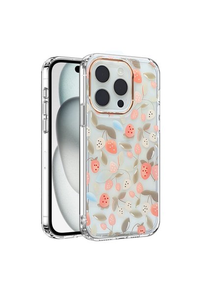FONIX Husă pentru Apple iPhone 16 Pro Max, model floral sălbatic, protecție d...