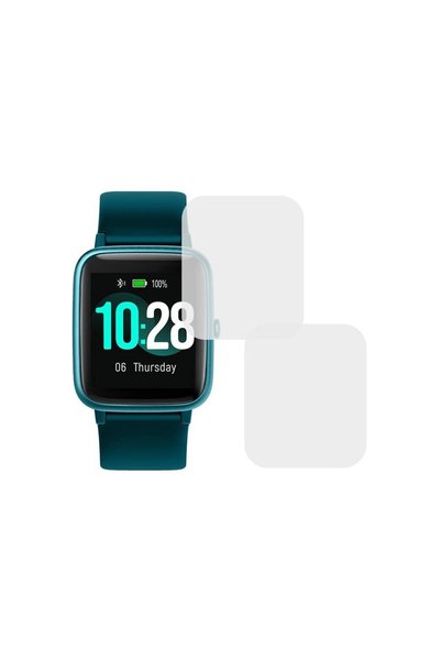 COMANDO Set de 2 folii compatibile pentru Ulefone Watch, adeziv integral, hid...