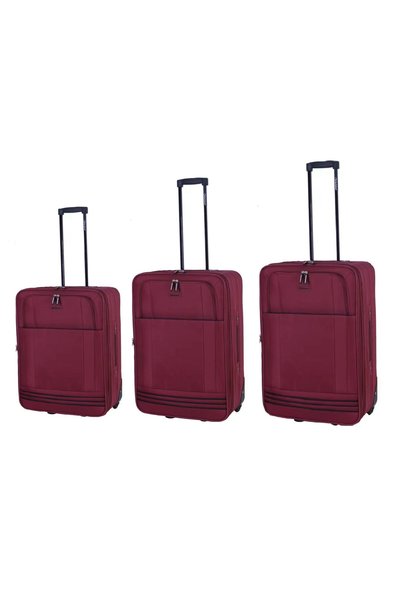 Diplomat Set de trolere extensibile ZC2023, 1 valiză de cabină și 2 bagaje de...