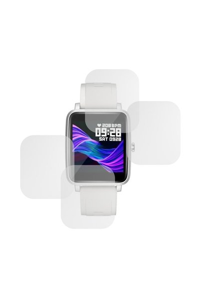 FONIX Σετ 4 τεμαχίων μεμβράνης συμβατής με το Doogee CS1, ματ InvisiFlex, αντ...