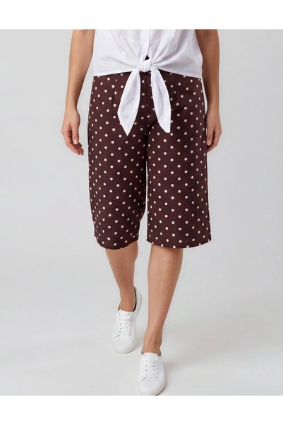 Marilyn Boutique Βερμούδα Πουά Λάστιχο