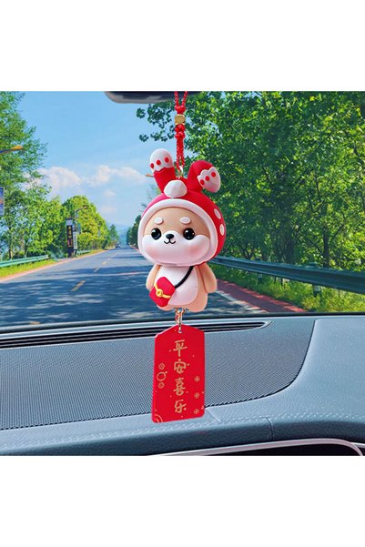 Generic Cartoon Xiaocaichai Futu Car Pendant Creative Decorative Supplies in ...