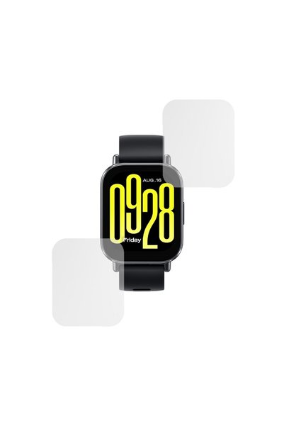 FONIX Set 2 x Screen Protector compatible with Xiaomi Redmi Watch 5 Active, M...