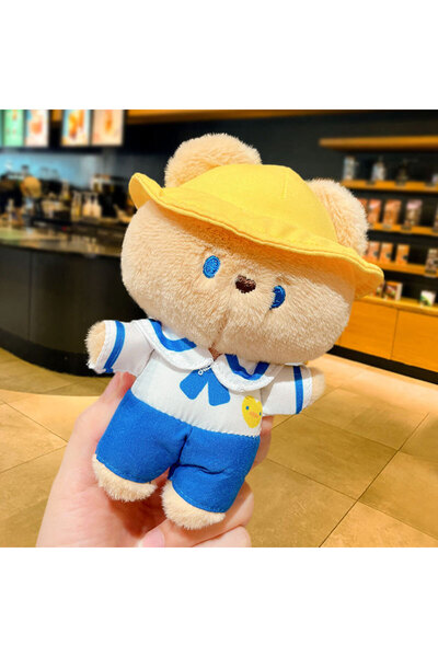 Generic Cartoon Cute Delicious White Rabbit Series School Rabbit Plush Doll K...