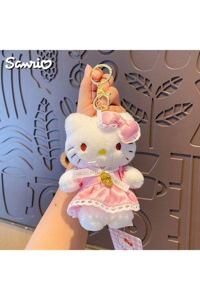 Generic Plush Doll Keychain Cute Cat Backpack Doll Small Toy Pendant