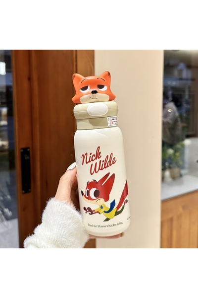Generic Thermos Cup 316, High-Looking, Cute Cartoon Portable Large-Capacity W...