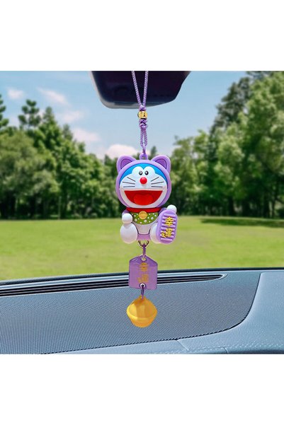 Generic Cartoon Car Pendant Creative Car Rearview Mirror Aromatherapy Pendant...